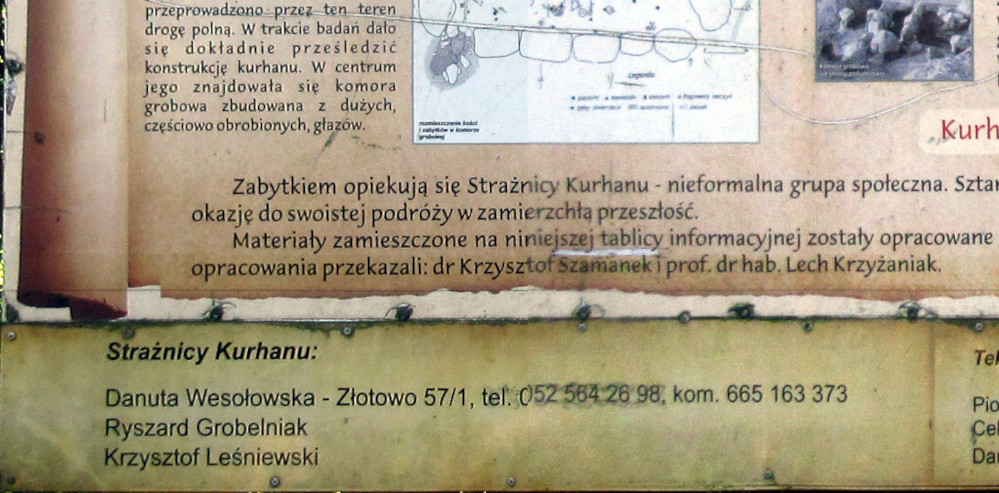 Kurhan w Złotowie