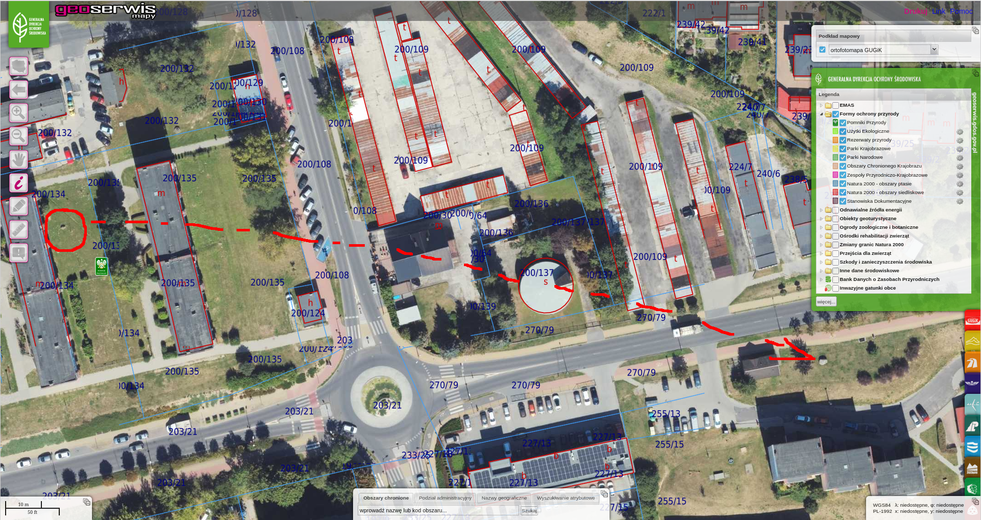 głaz na mapach Google